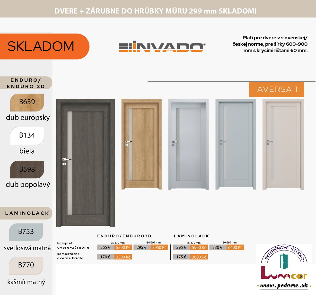 AKCIA SD 2026_5 Invado Aversa skladom